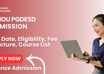 IGNOU PGDESD Admission