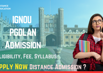 IGNOU PGDLAN Admission 2025