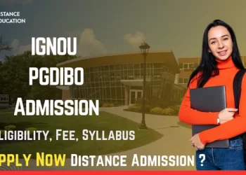 IGNOU PGDIBO Admission