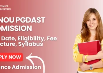 IGNOU PGDAST Admission