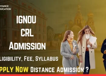 IGNOU CRL Admission 2025