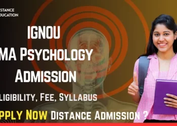 IGNOU MA Psychology Admission