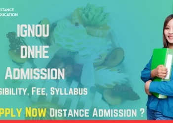 IGNOU DNHE Admission