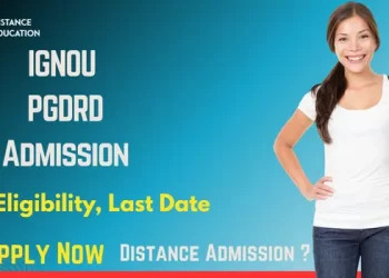 IGNOU PGDRD Admission 2026