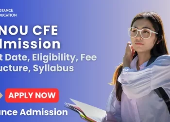 IGNOU CFE Admission
