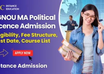 IGNOU MA Political Science Admission