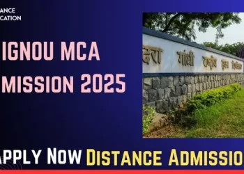 IGNOU MCA admission