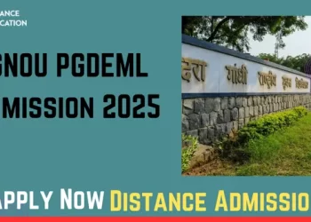 IGNOU PGDEML Admission 2025