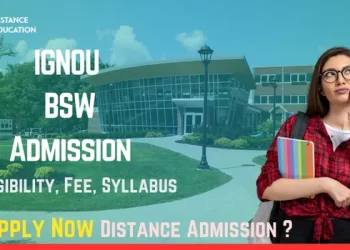 IGNOU BSW admission 2025