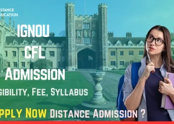 IGNOU CFL Admission