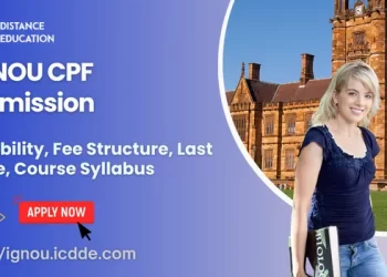 IGNOU CPF Admission