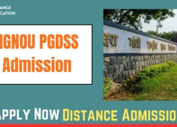 IGNOU PGDSS Admission